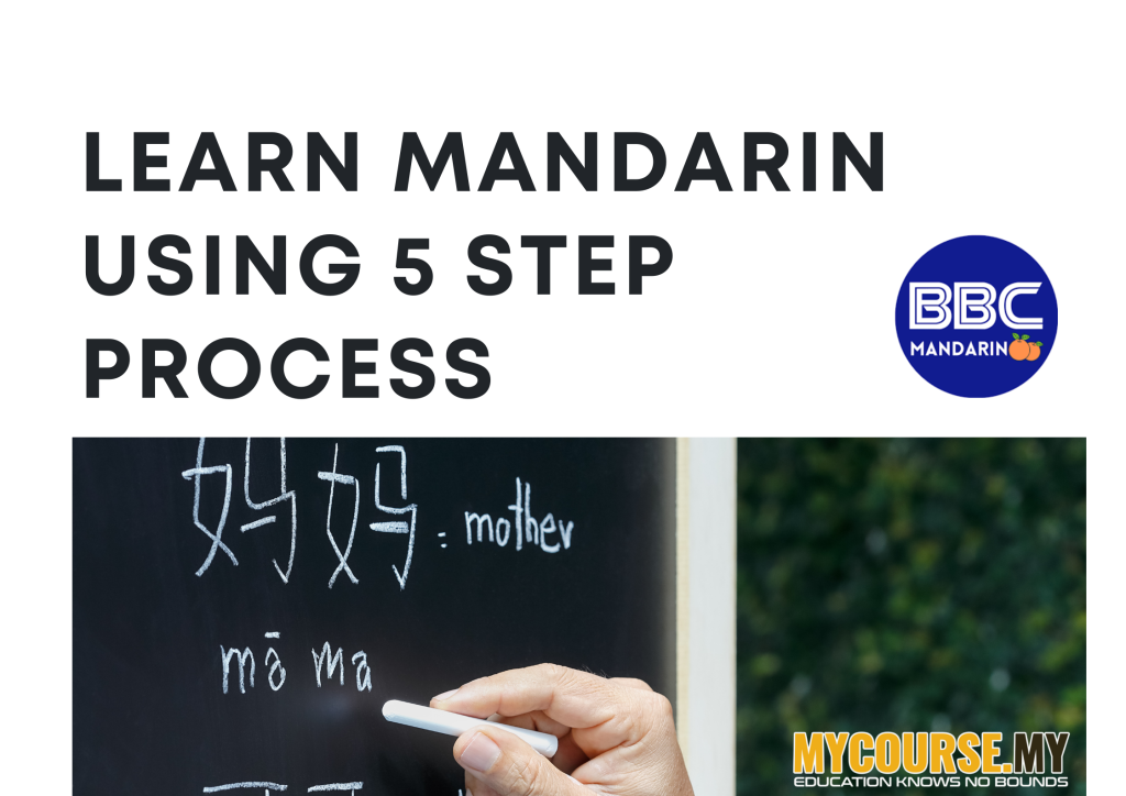 Learn Mandarin Using 5 Step Process
